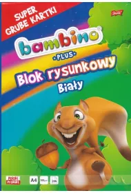 St. Majewski Blok rysunkowy A4 Bambino biay