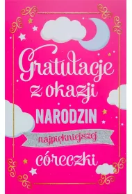 Yeku Karnet Narodziny dziewczynka 2K-086
