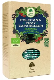 Dary Natury Herbatka polecana przy zaparciach 25 x 2 g Bio