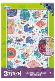 Ksieczka z brokatowymi naklejkami Disney Stitch Grafix