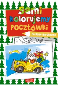 Sami kolorujemy poczt�wki na Bo�e Narodzenie