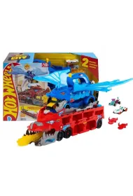 Hot Wheels. City - transporter podw�jny smok 2w1 Mattel