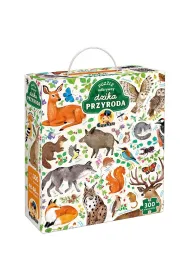 Puzzle odkrywcy 300 el. Dzika przyroda Bright Junior Media