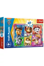 Puzzle 60 el. Psi Patrol Przyjaciele gotowi do akcji Trefl