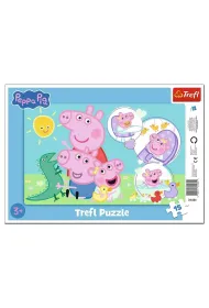Puzzle ramkowe 15 el.Najmilsza �winka Trefl