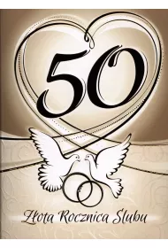 Art Nuvo Karnet 50 Rocznica �lubu
