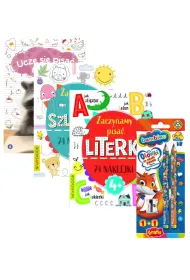 Pakiet dla przedszkolaka. Ucz� si� pisa�. Literki, Zaczynamy pisa�. Szlaczki, Zaczynamy pisa�. Literki, O��wki do nauki pisania Bambino
