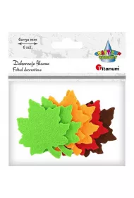 Titanum Filcowe li�cie klonu 50x60mm