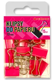 Penmate Klipsy do papieru rowe 19 mm