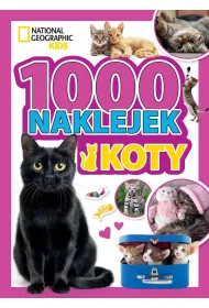 1000 naklejek. Koty. National Geographic Kids