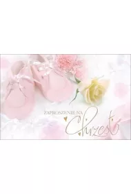 Pan Dragon Zaproszenie Chrzest 10 szt.