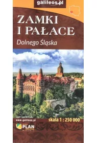 Zamki i Pa�ace Dolnego �l�ska 1: 250 000 mapa 2024