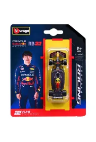 Bburago Model 1:64 BOLID F1 Red Bull Racing RB21 Yuki Tsunoda 18-58003