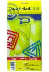 Pratel Zestaw kre�larski fluorescencyjny z linijk� 16 cm