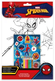 Zestaw do kolorowania Spiderman SP50019 KIDS EUROSWAN