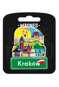 Pan Dragon Magnes I love Poland Krak�w