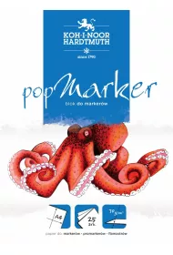 Koh-I-Noor Blok do markerw Pop Marker A4 70 g 25 kartek