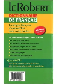 Dictionnaire de francais 65000 mots definitions...