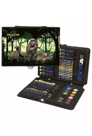 Derform Zestaw artystyczny 71 element�w Dinozaury