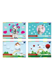 Interdruk Zeszyt papier�w kolorowych samoprzylepnych B4