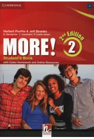 More! 2 GIM Podr�cznik + Cyber Homework + Online Resources. 2nd Edition. Jezyk angielski