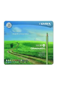 Fila Kredki Graduate metal box 24 kolory