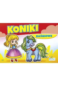 Kolorowanka B5 16 str. Koniki ba�niowe - Konik niebieski
