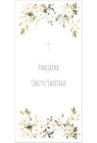 Karnet Chrzest DL C26 - Pami�tka Chrztu �wi�tego