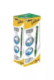 Bic Marker sucho�cieralny Velleda zielony 12 szt.