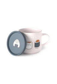 Kubek porcelanowy z pokrywk� - Pusheen Sushi Lover