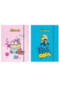 Teczka A4 z gumk� Minionki kids mix
