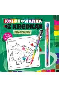 Kolorowanka z kredk� Dinozaury