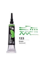 Rosa Farba akrylowa kontur universal fluor green 20ml
