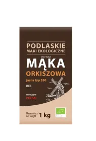 BioLife M�ka orkiszowa jasna typ 550 (uszkodzone opakowanie) 1 kg Bio