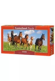 Puzzle 600 el. Horse Paradise Castorland