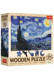 Puzzle drewniane 200 el. Gwiadzista Noc Trefl