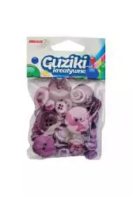 Brewis Guziki kreatywne GU7 fioletowy 40g