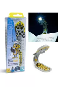 Thinking Gifts Flexilight Pals Robot Grey - Lampka do ksiki
