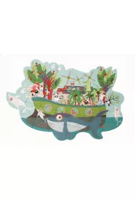 Puzzle konturowe 40 el. Arka Scratch