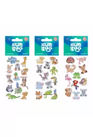 Sticker Boo Naklejki 6x12 Sweet Animals SRICKER BOO 541701