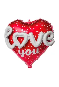 GoParty Balon foliowy Serce z napisem
