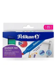 Marker Flipchart 720 4kol. PELIKAN