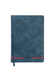 Easy Stationery Kalendarz ksikowy 2025 A5 niebieski EASY