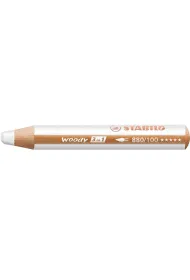 Stabilo Kredka drewniana XXL - Woody 3w1 - Bia�a (880/100)