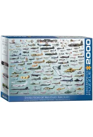 Puzzle 2000 el. Samoloty i helikoptery Eurographics