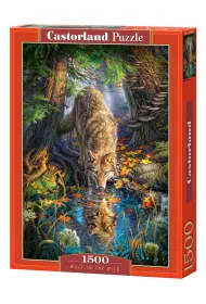 Puzzle 1500 el. Wilk na wolno�ci Castorland