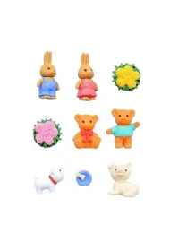Iwako Gumki do �cierania puzzle Animal Park 9 szt.