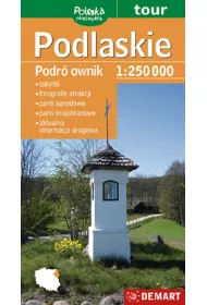 Podlaskie Podr�ownik 1:250 000 Mapa turystyczna