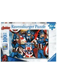 Puzzle 100 Marvel Captain America Ravensburger
