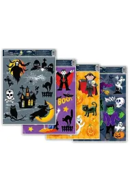 MFP Naklejka Halloween brokat MIX 30x42cm